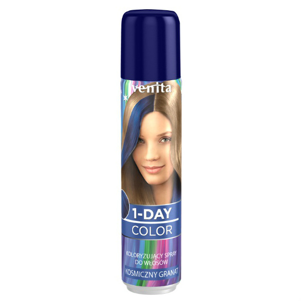VENITA 1-DAY COLOR თმის საღებავი ლურჯი - 50 ml.